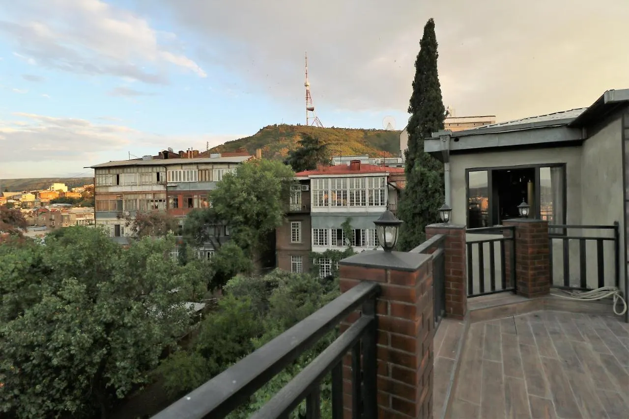 Peto'S Huge Furnished Terrace Apartment Tbilisi